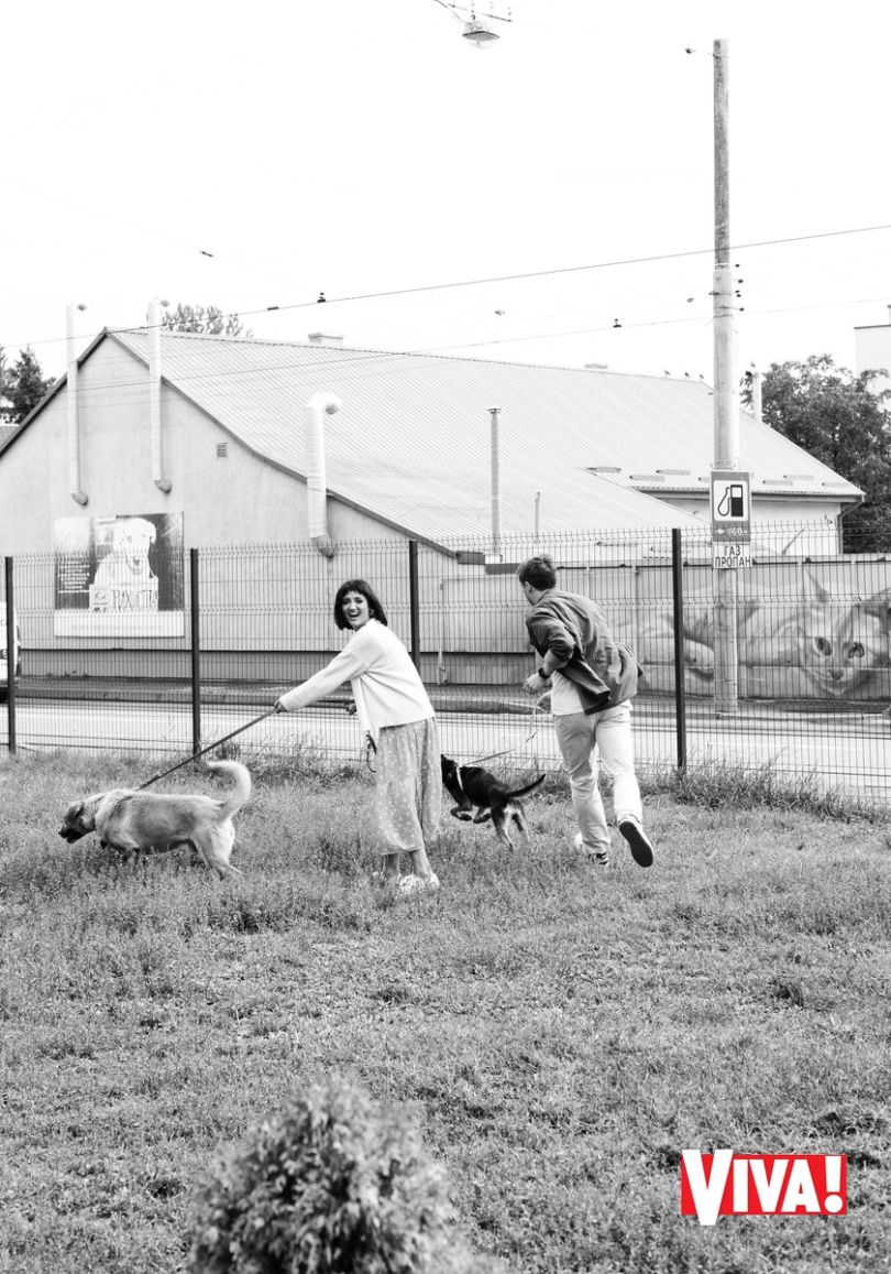 Оля Цибульська і її чоловік Сергій знялись у сімейній фотосесії для Viva!