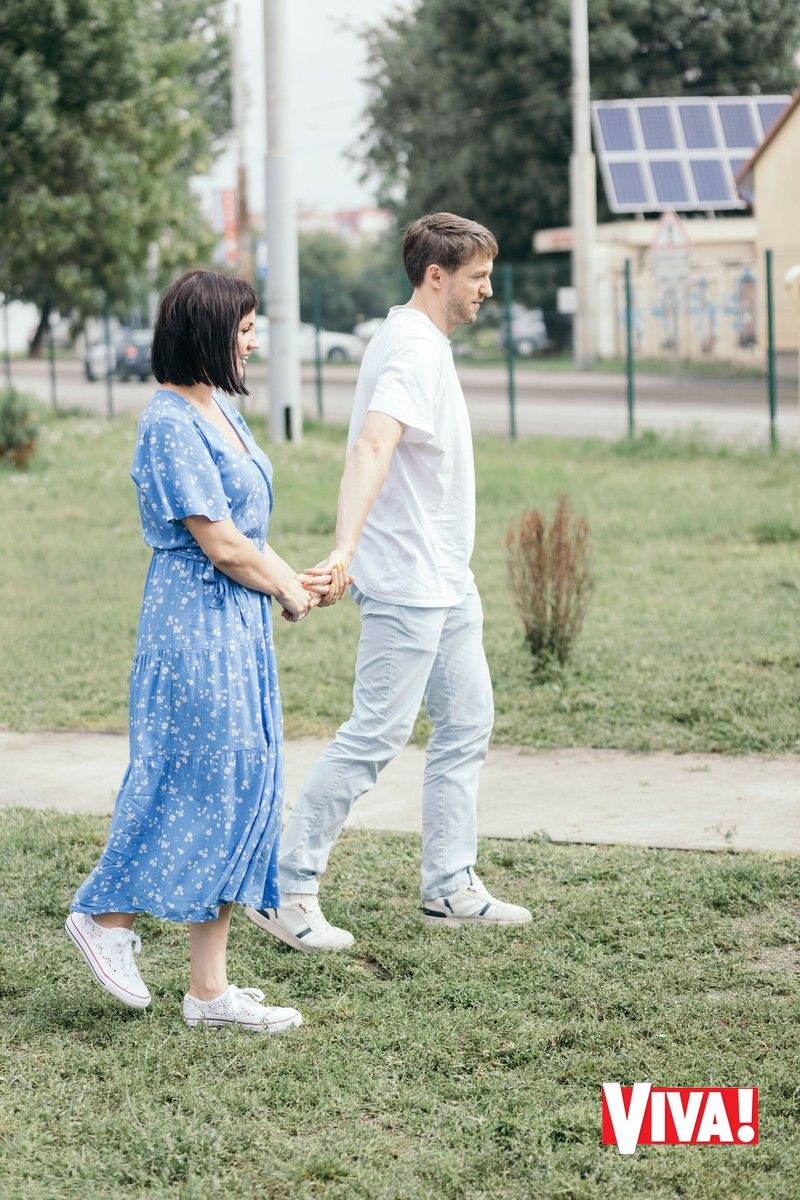 Оля Цибульська і її чоловік Сергій знялись у сімейній фотосесії для Viva!