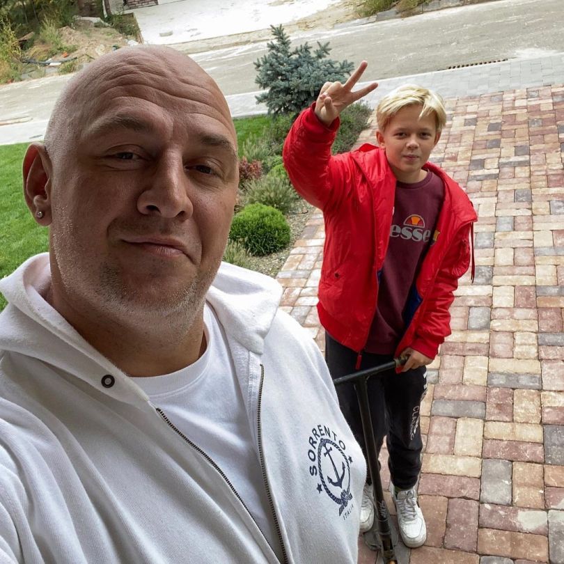 Потап з сином