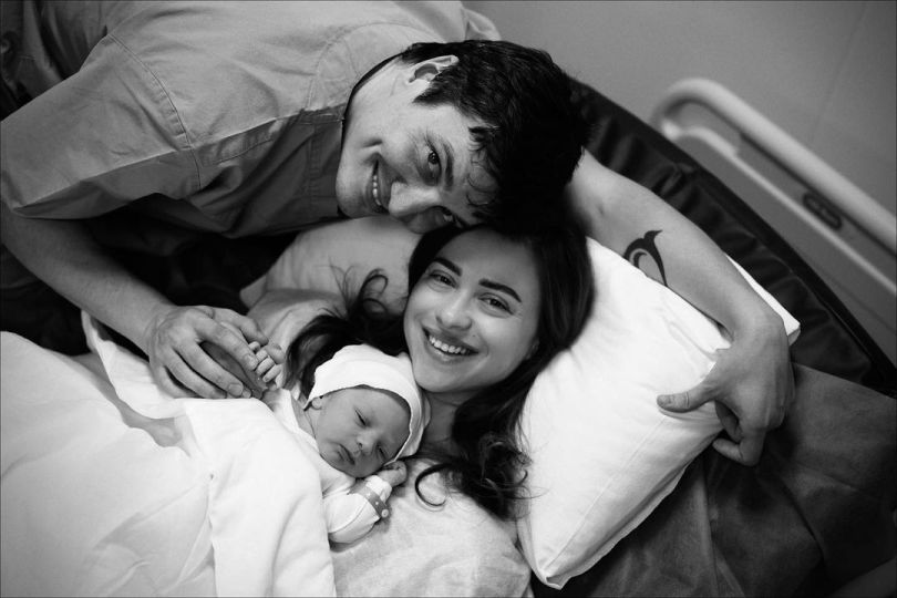 Вікторія Маремуха народила первістка