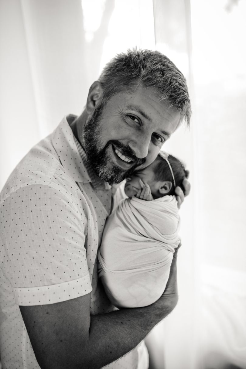 Олександр Бережок утретє став татом