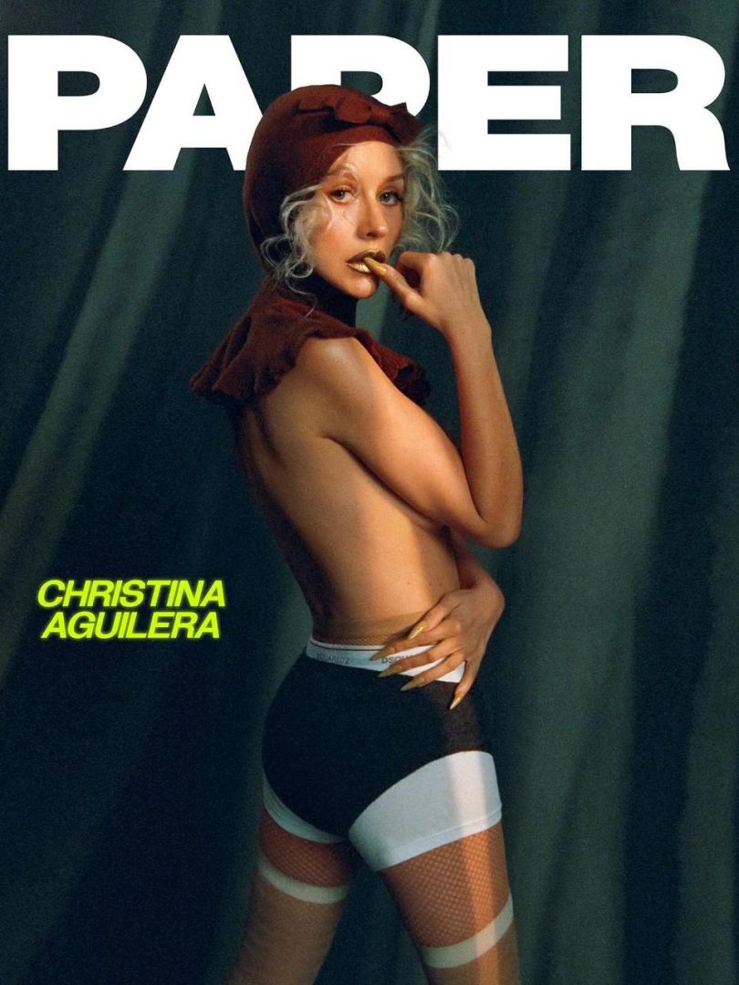 Сильно схудла Крістіна Агілера у фотосесії журналу Paper Magazine