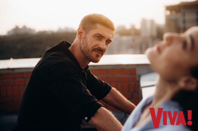 Сергій Стрельніков і Вікторія Литвиненко у фотосесії для журналу Viva!