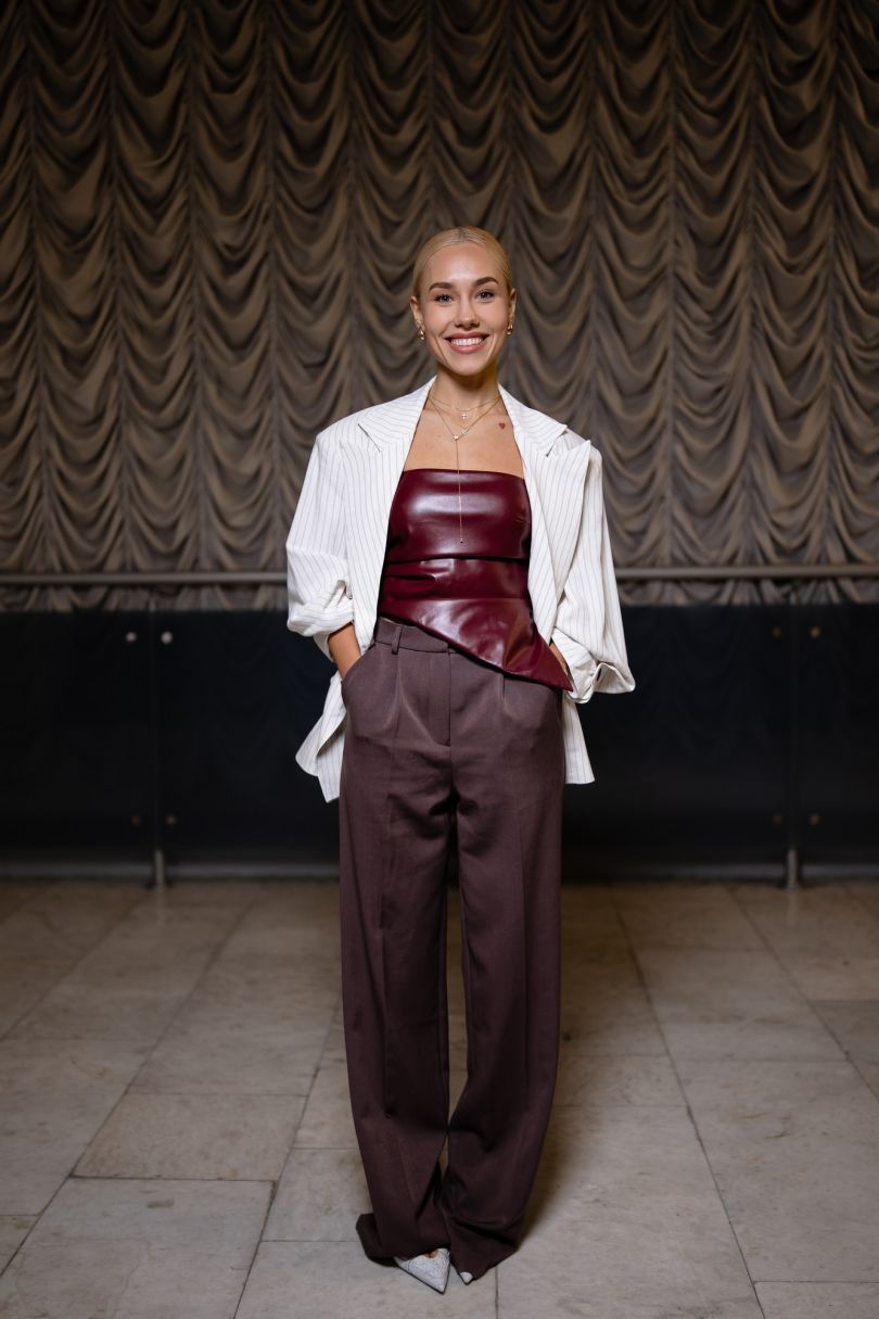 Даша Квіткова на концерті співачки KOLA у Палаці спорту