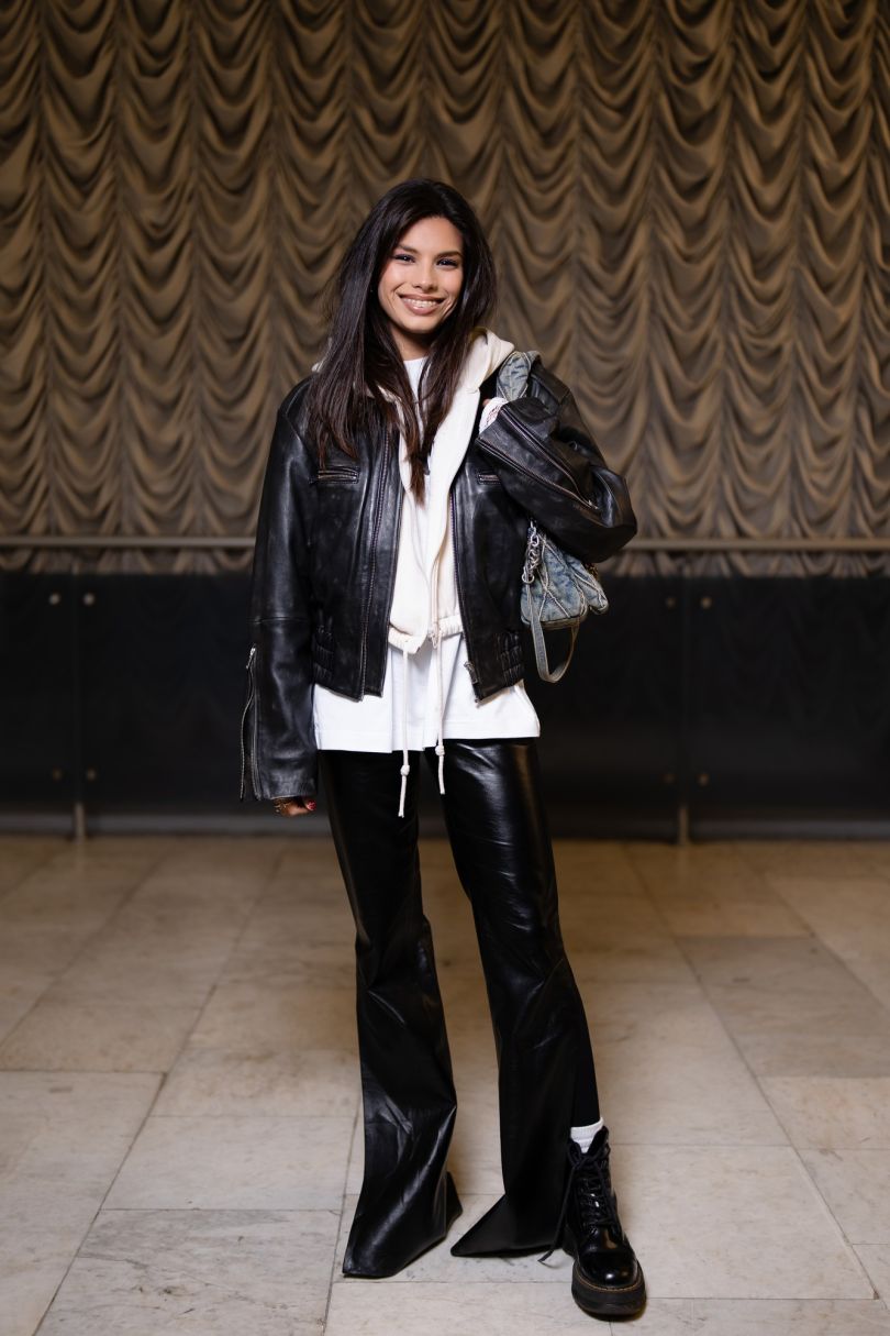 Мішель Андраде на концерті співачки KOLA у Палаці спорту