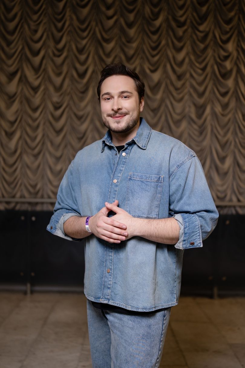 Нікіта Кісельов на концерті співачки KOLA у Палаці спорту