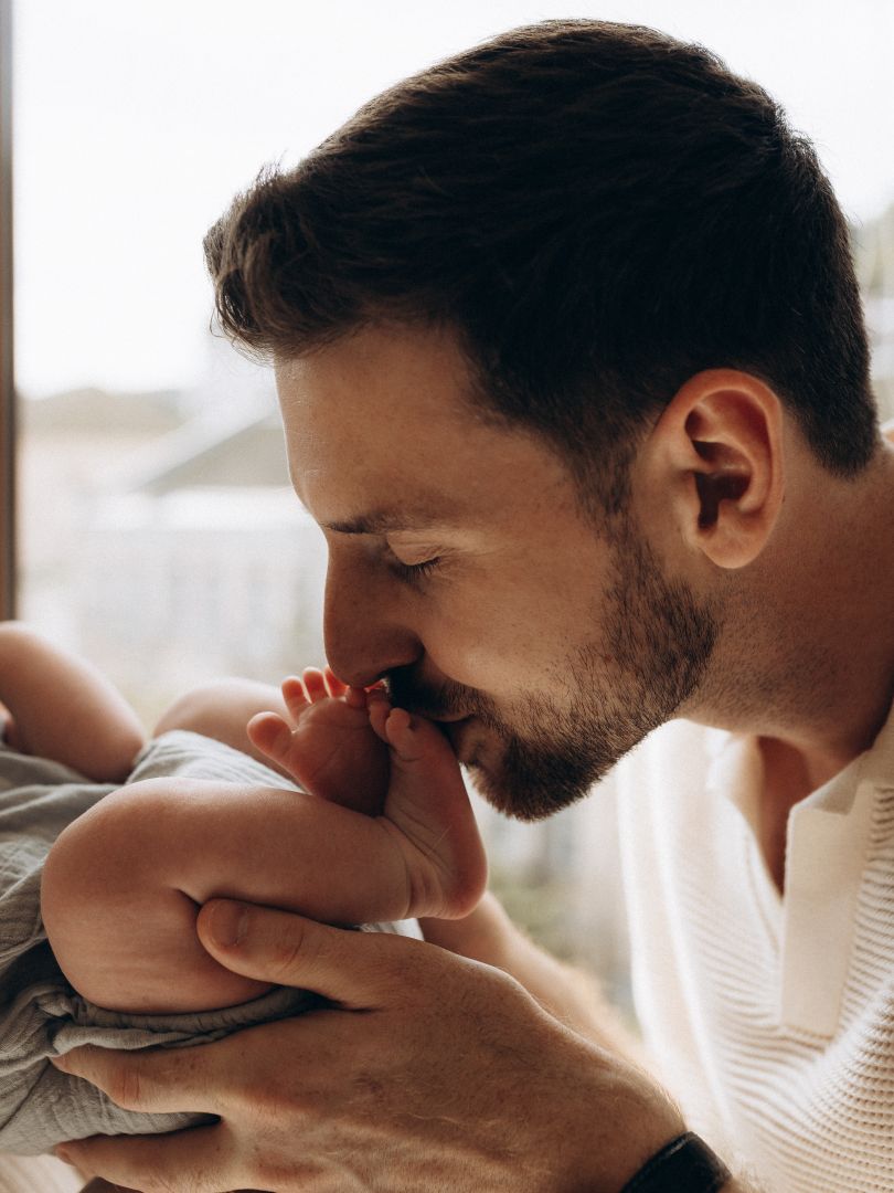 Павло Текучев з сином