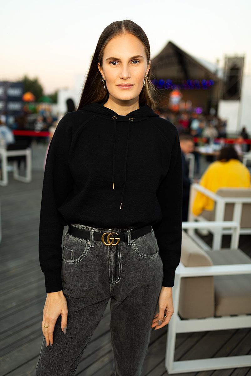 Алла Костромичева на концерте Мумий Тролль в Киеве, Navy