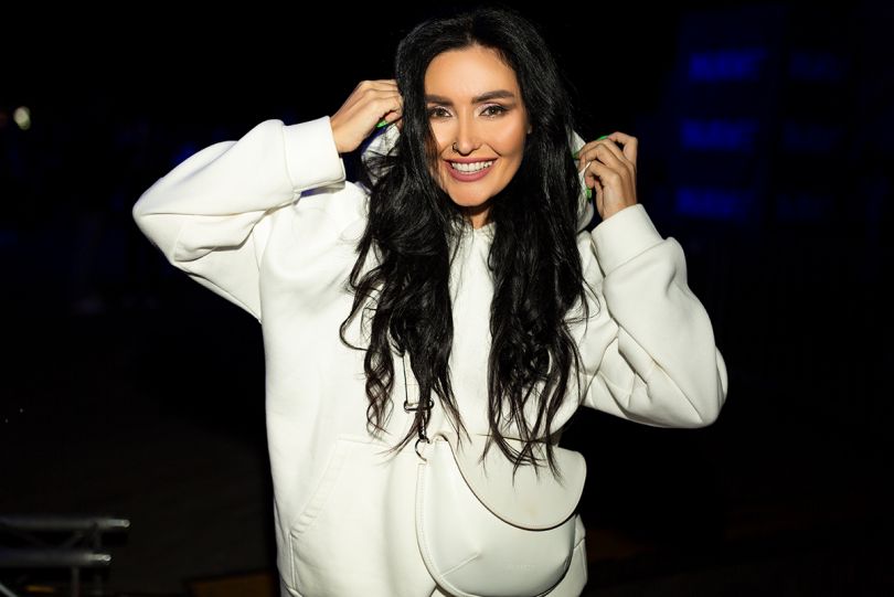 Анна Добрыднева на концерте Мумий Тролль в Киеве, Navy