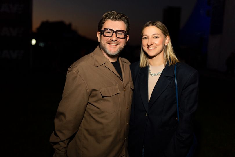 Дима и Лена Борисовы на концерте Мумий Тролль в Киеве, Navy