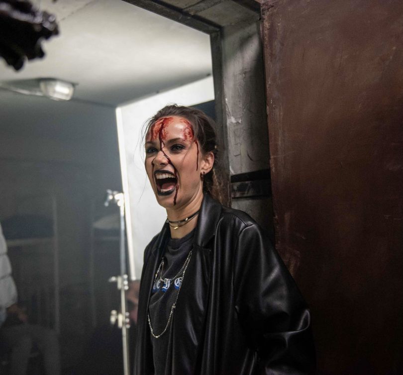 Ксения Мишина в фильме про Чернобыль The Chernobyl Fallout