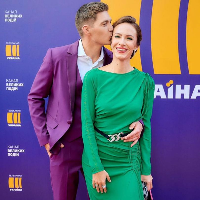 Владимир Остапчук и его жена Кристина Горняк