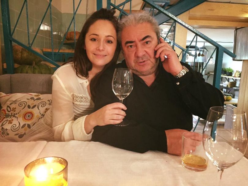 Даша Малахова и ее отец Виталий Малахов