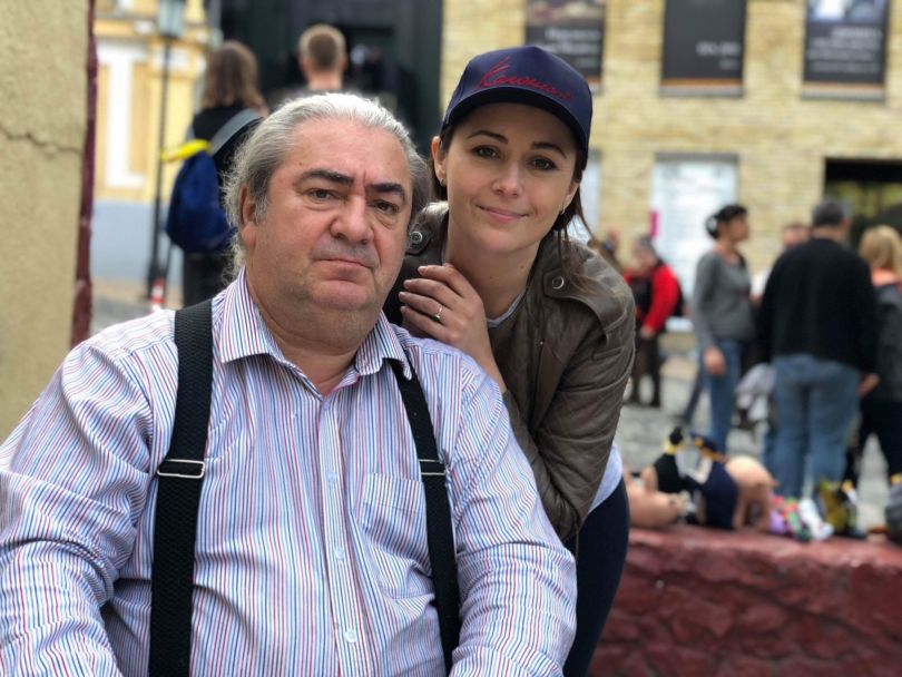 Даша Малахова и ее отец Виталий Малахов