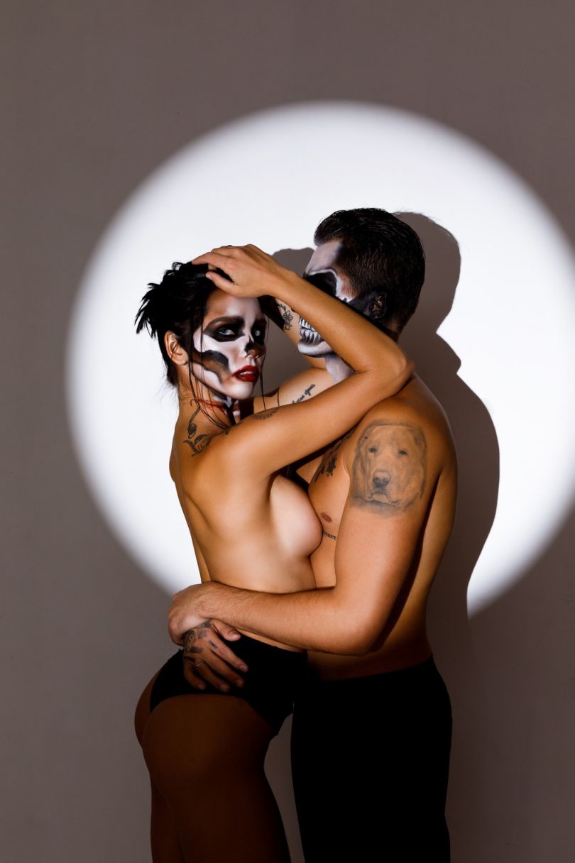 Хэллоуин: Евгений Кот и Наталья Татаринцева