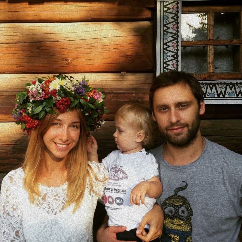 Стася Ровинская и ее муж