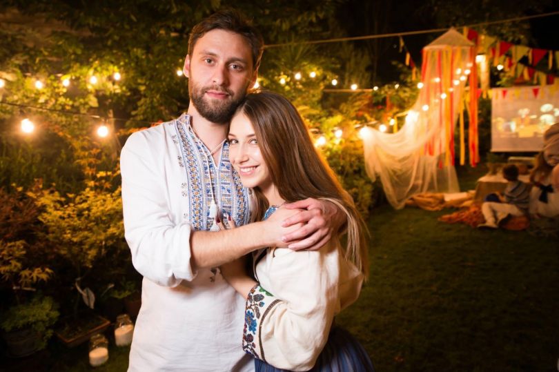 Стася Ровинская и ее муж