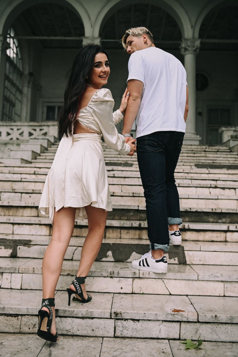 Анна Тринчер и Александр Волошин