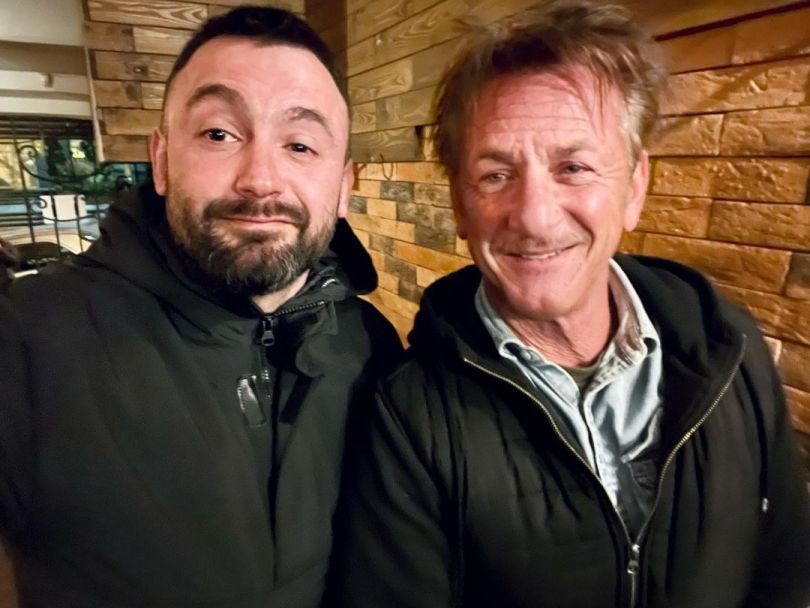 Шон Пенн в Украине