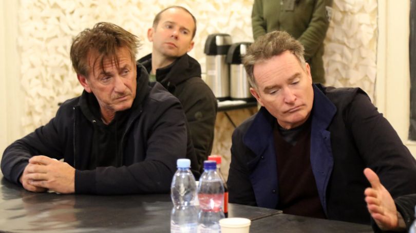 Шон Пенн в Украине