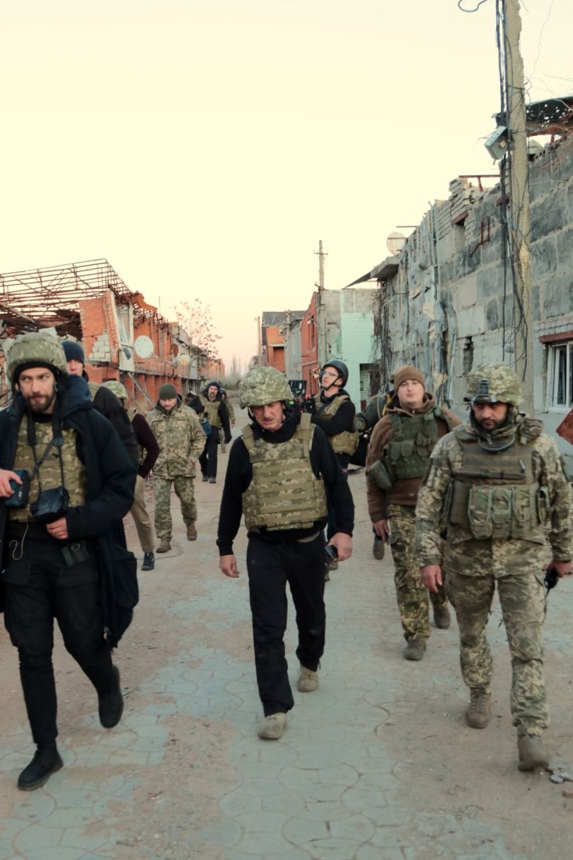 Шон Пенн в Украине