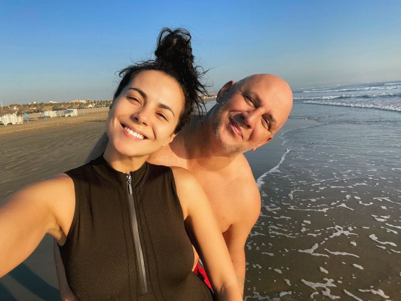 Настя Каменских и Потап на отдыхе