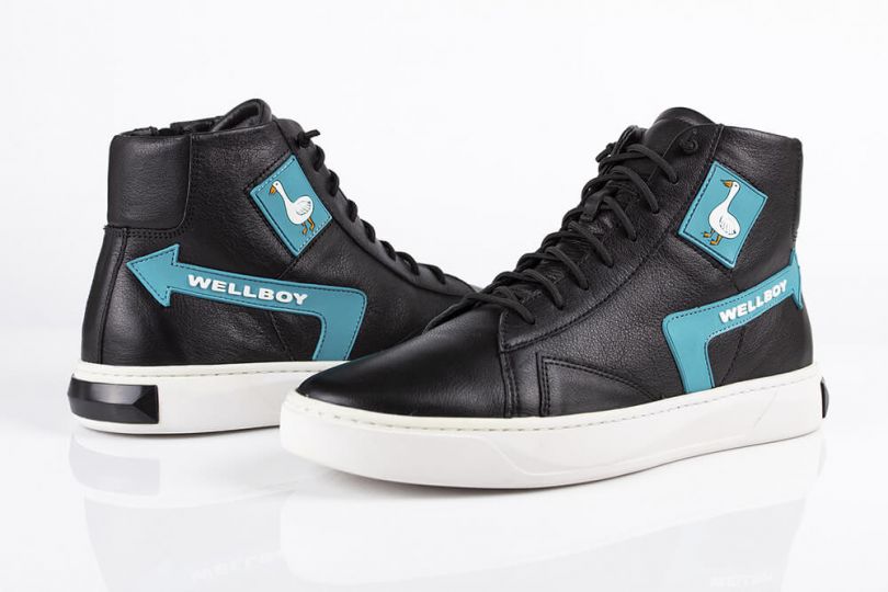 Антон Wellboy выпустил кроссовки Гуси
