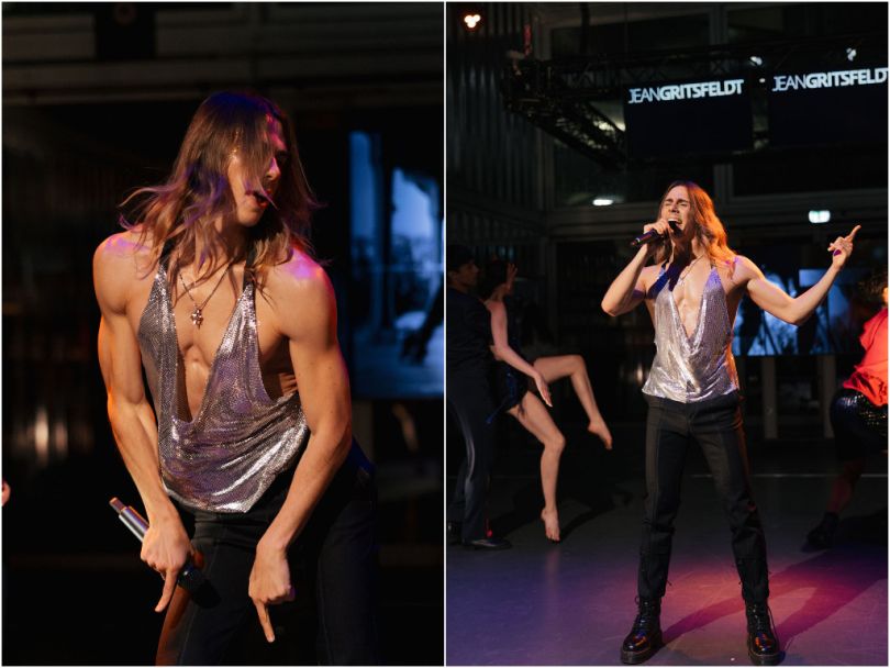 Жан Гріцфельдт співає