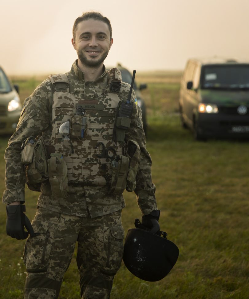 Тарас Тополя на війні