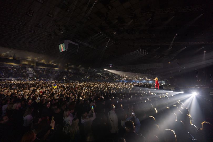 Концерт Олі Полякової в Палаці спорту