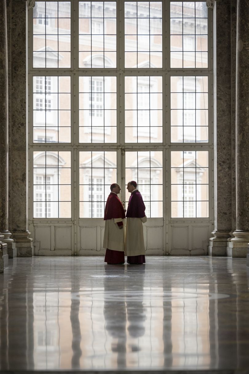 кадри з фільму про інтриги Ватикану &laquo;Конклав&raquo; (2024)