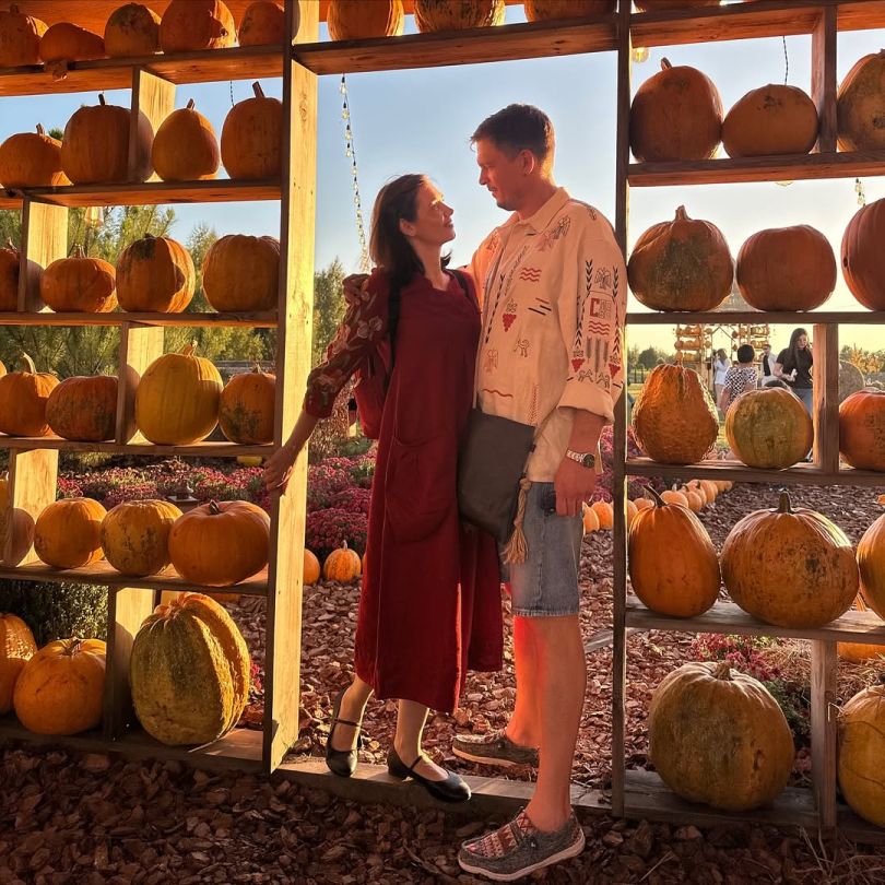 Андрій Ісаєнко з дружиною