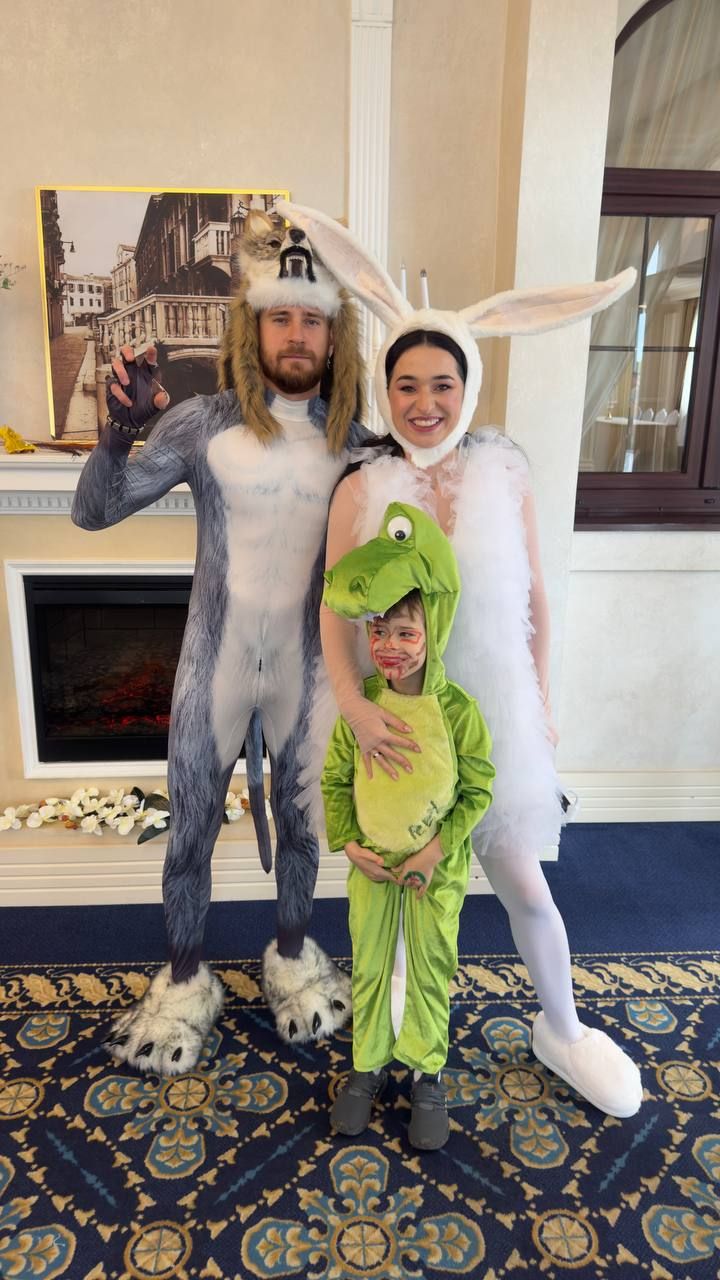 Юрій Вихованець і Fiїnka з сином