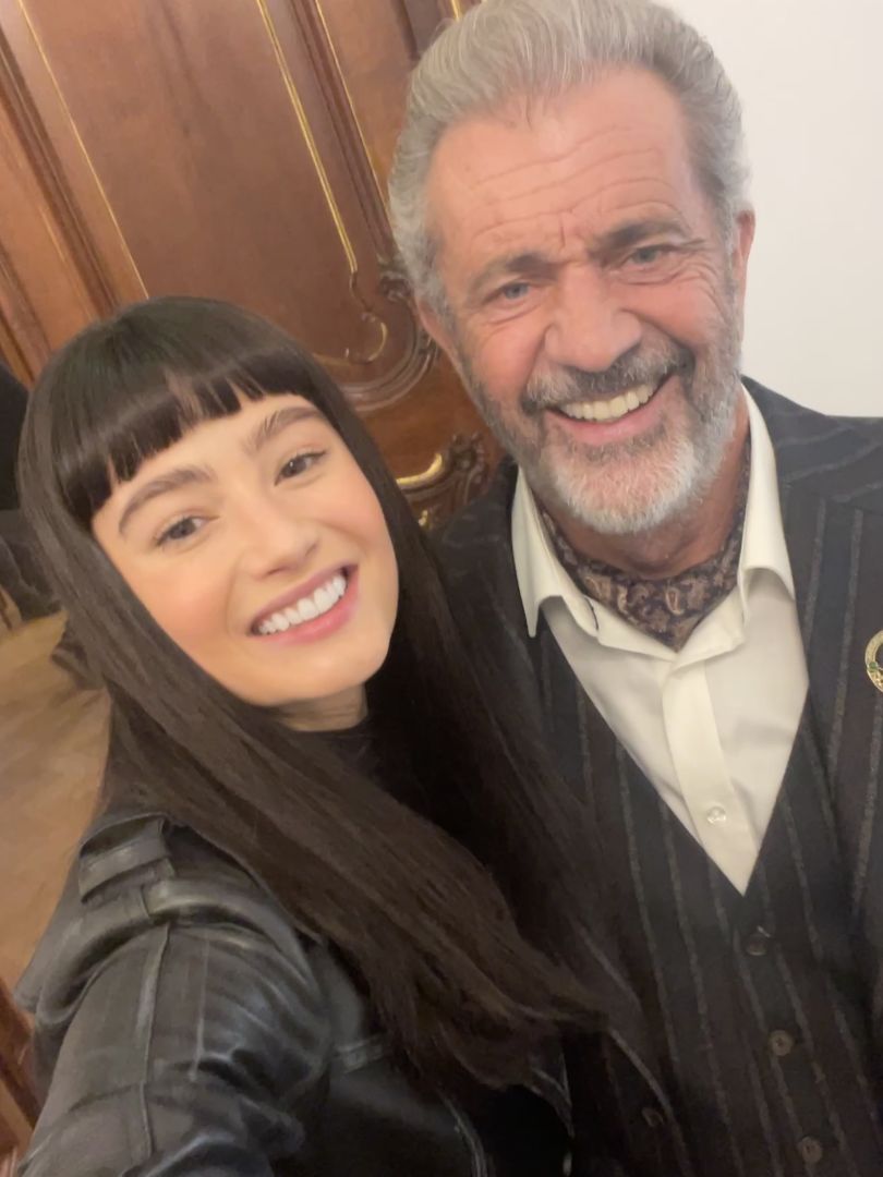 Марина Мазепа і Мел Гібсон