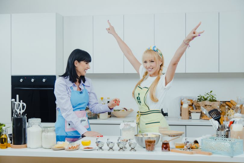 Оля Полякова и Маша Ефросинина
