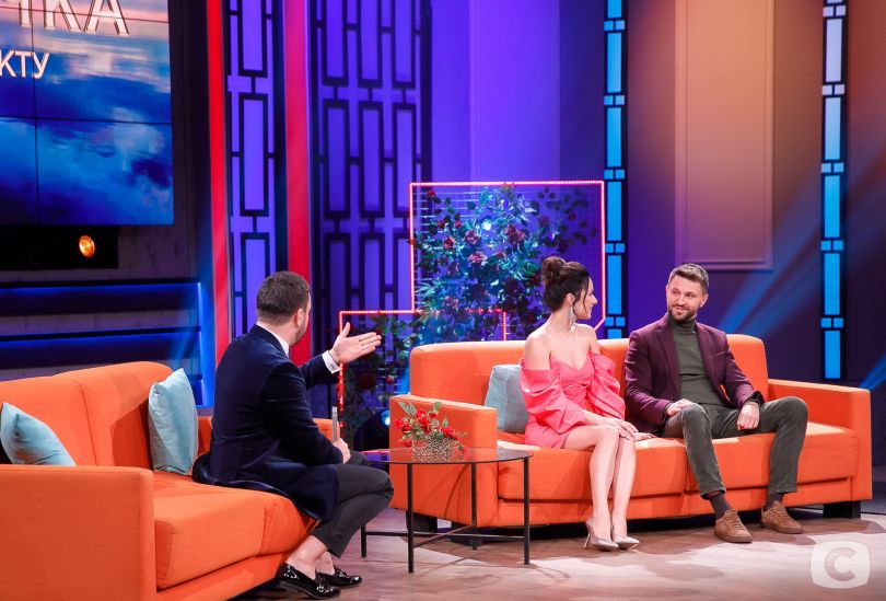 Злата Огневич и победитель шоу Холостячка 2 Андрей Задворный