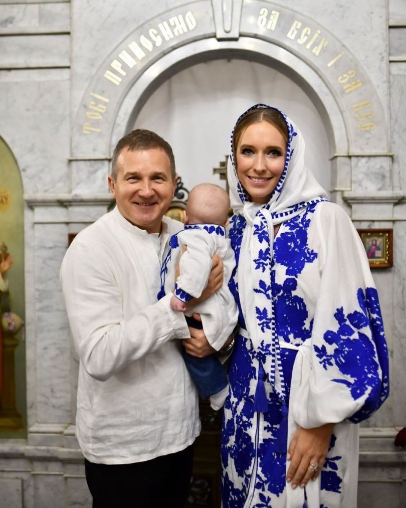 Юрий Горбунов и Екатерина Осадчая окрестили своего второго совместного ребенка