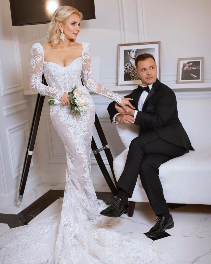 Лилия Ребрик з мужем снялись в свадебной фотосессии