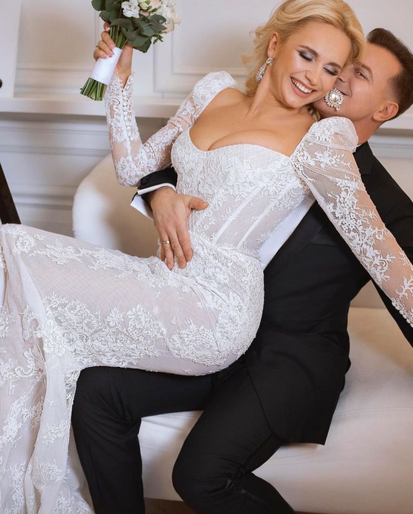 Лилия Ребрик з мужем снялись в свадебной фотосессии