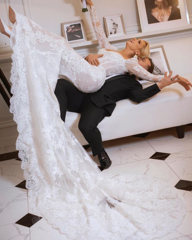 Лилия Ребрик з мужем снялись в свадебной фотосессии