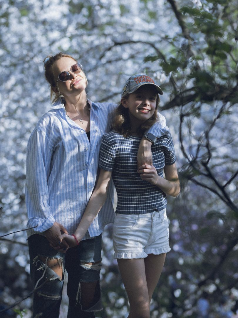 Ольга Атанасова і її донька Адель