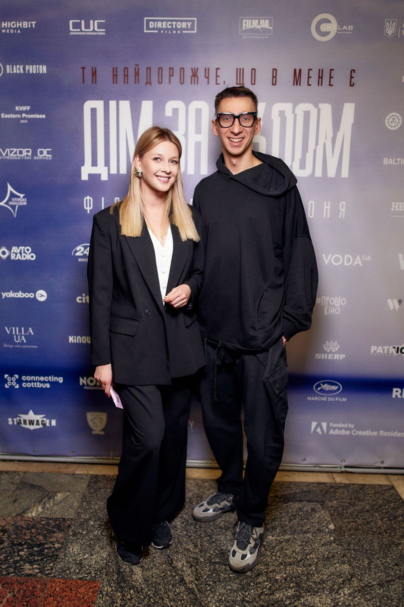 Любава Грєшнова і В'ячеслав Соломка