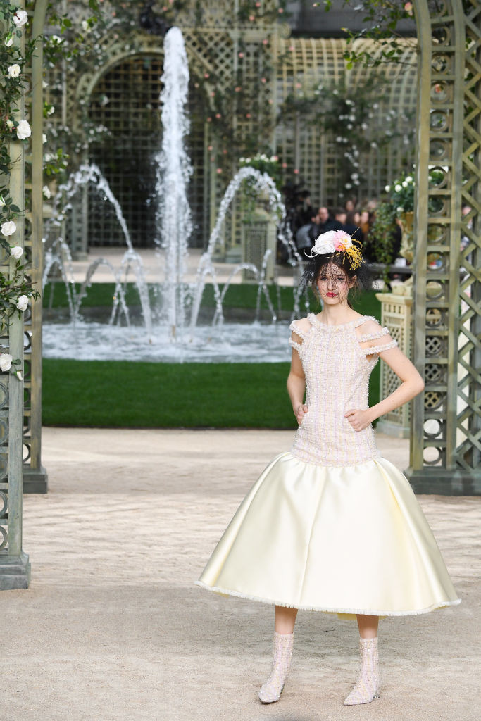 Показ Chanel в Париже