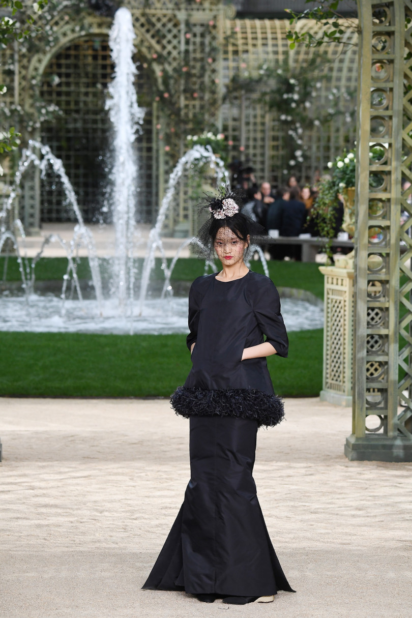 Показ Chanel в Париже