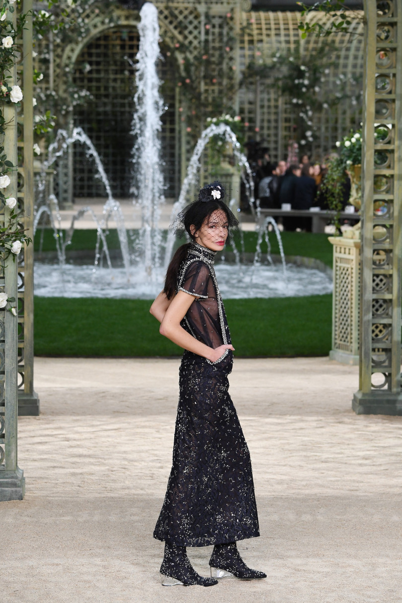 Показ Chanel в Париже