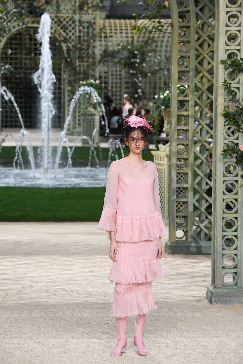 Показ Chanel в Париже