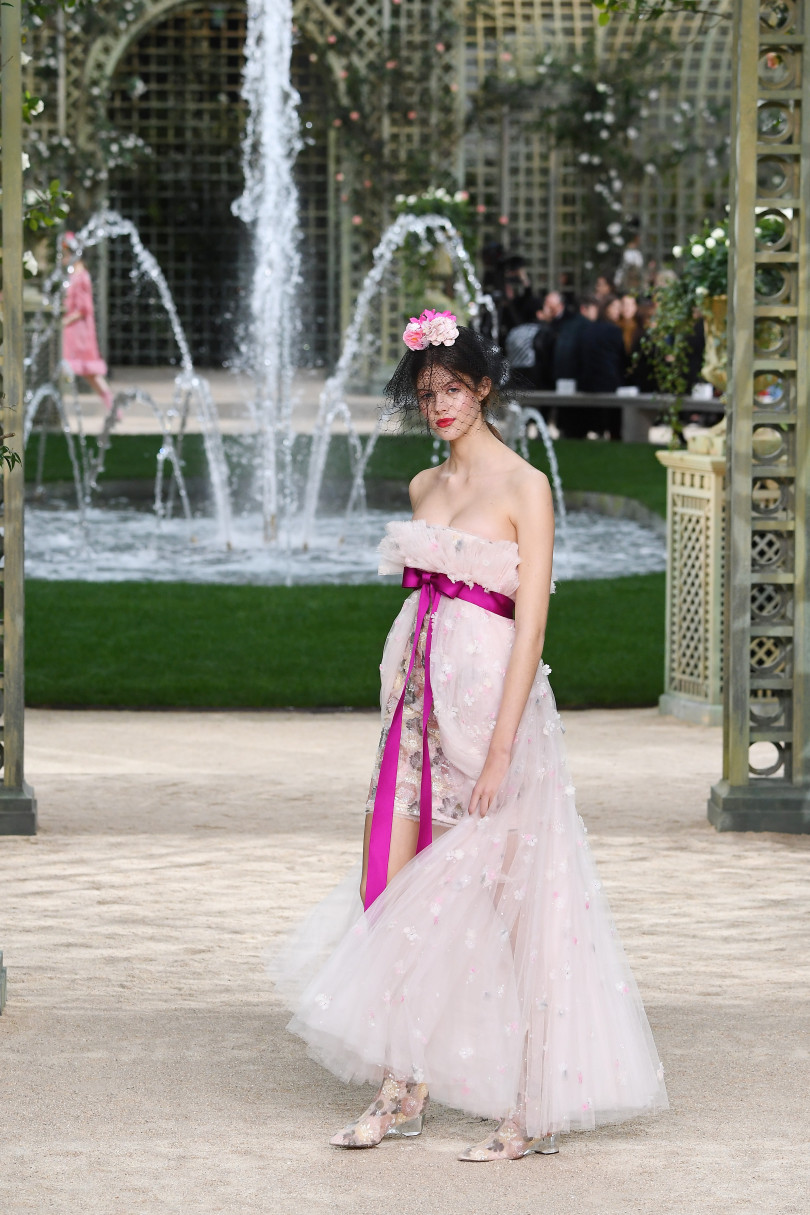 Показ Chanel в Париже