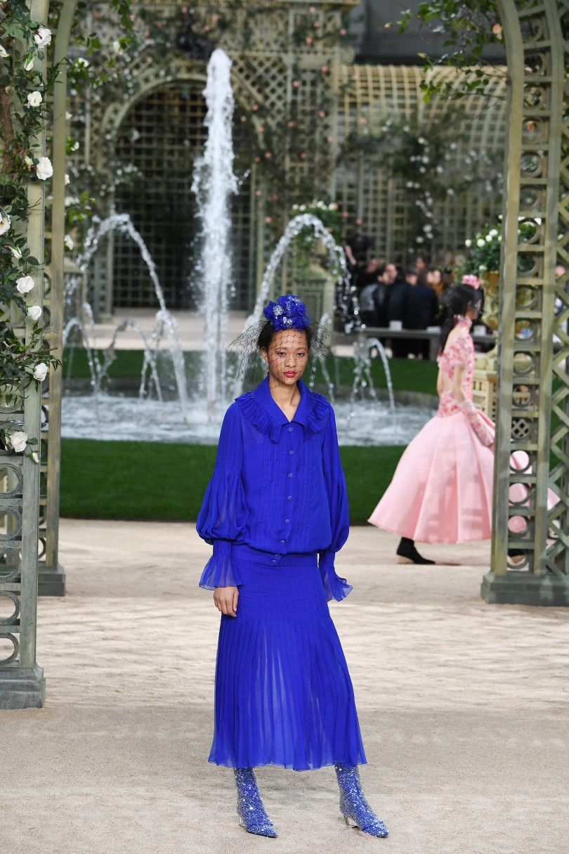 Показ Chanel в Париже