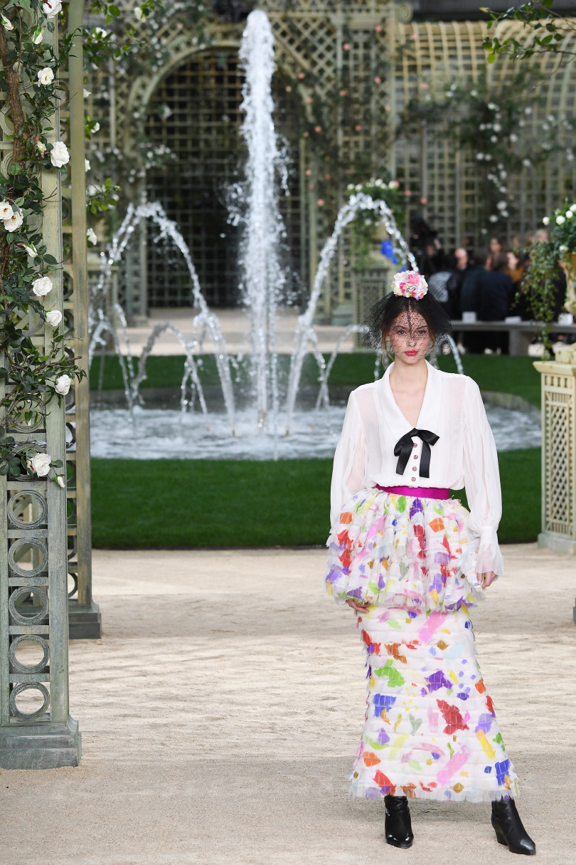 Показ Chanel в Париже