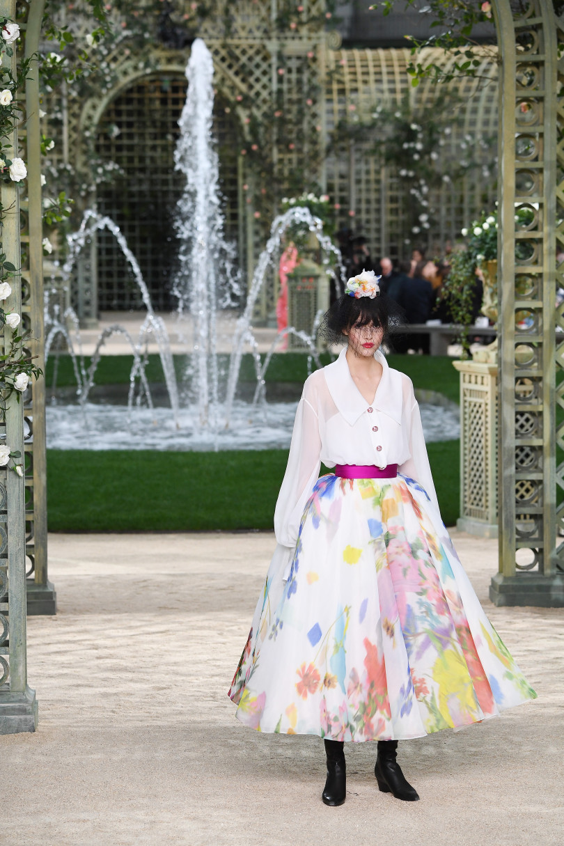 Показ Chanel в Париже